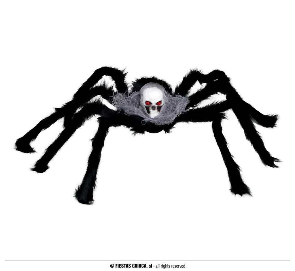 Spider With Skull Face 60 Cm