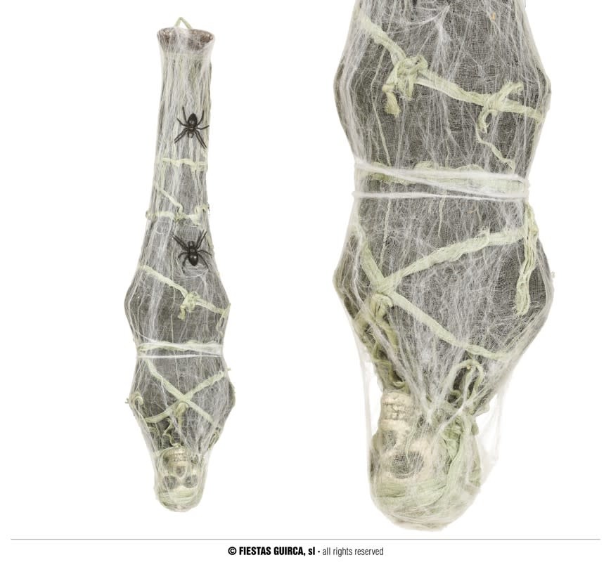 Spider Web Skeleton Pendant 120Cms Halloween