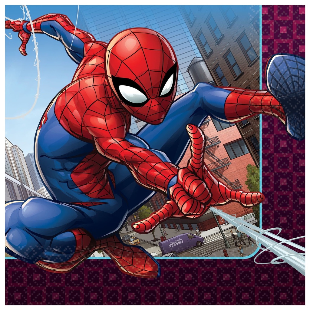 Spider-Man Webbed Wonder Luncheon Napkins