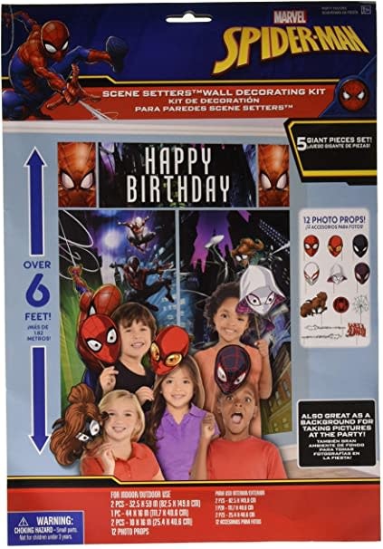 Spider-Man Webbed Wonder Scene Setters with Props