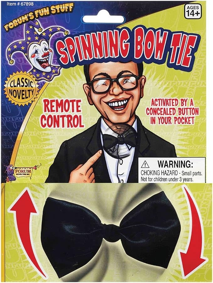Spinning Bow Tie Trick