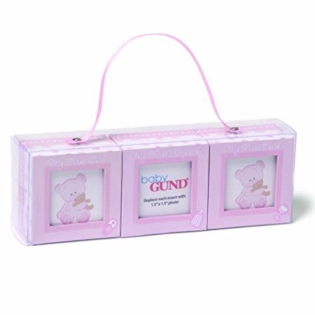 Square Keepsake Box Set - Baby Girl First Birthday Girl