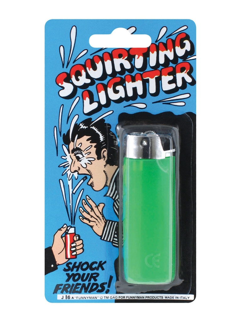 Squirting Lighter Trick