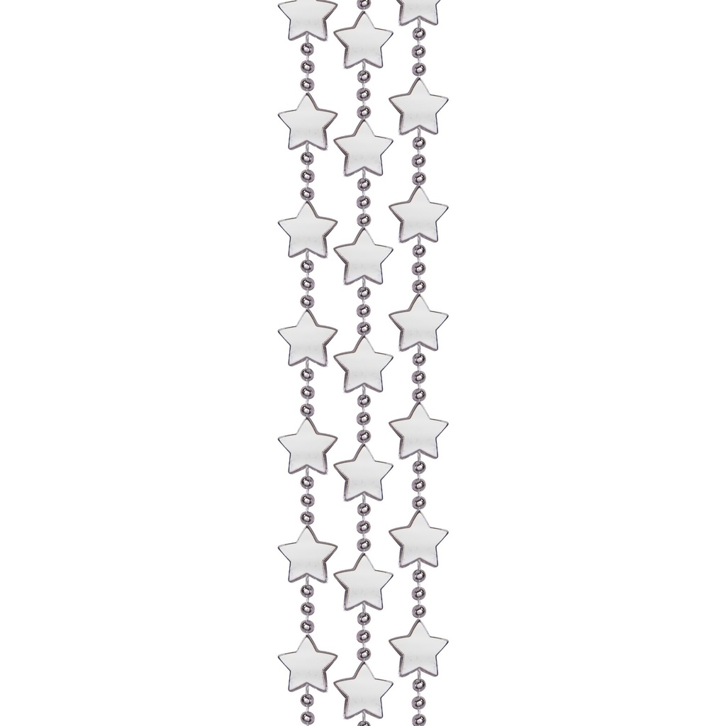 Star Bead Necklace - Silver National Day