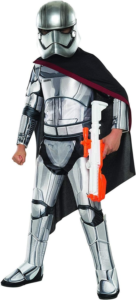Star Wars Ep7-Captain Phasma Classic Costume S/Child (3-4)yrs
