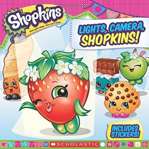 Sticker Book-Lights Camera Shopkins! Stickers & Tattoos