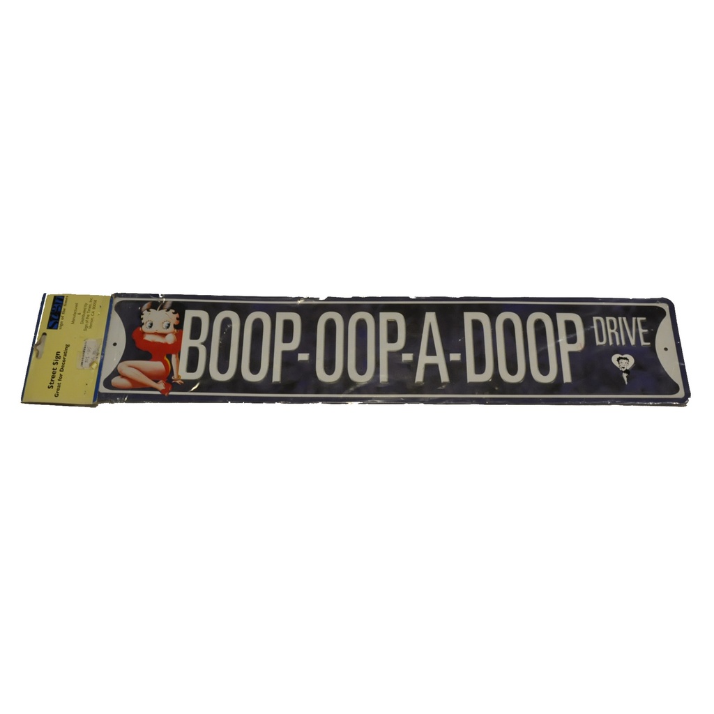 Street Sign B.Boop / Blvd Of Dreams Hollywood Movie Night