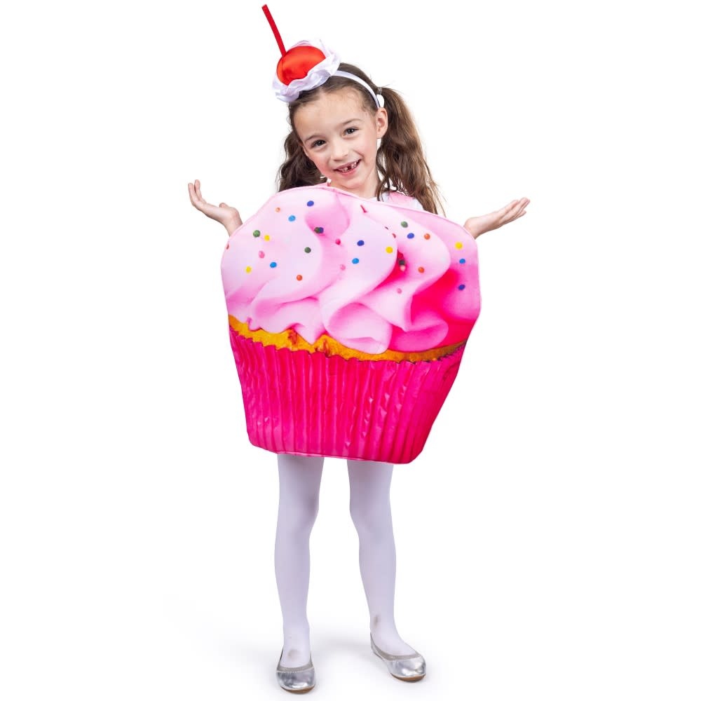 Sugar Sweet Pink Cupcake Kids Costume