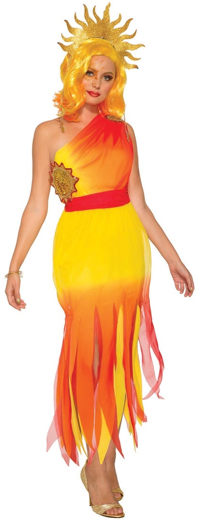 Sun Goddess Costume M/Adult Elves & Fairies