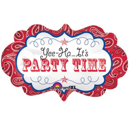 Super Shape Balloon 27'' Bandana Blue Jeans