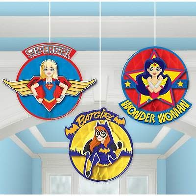 Superhero Girl - Honey Comb Decor