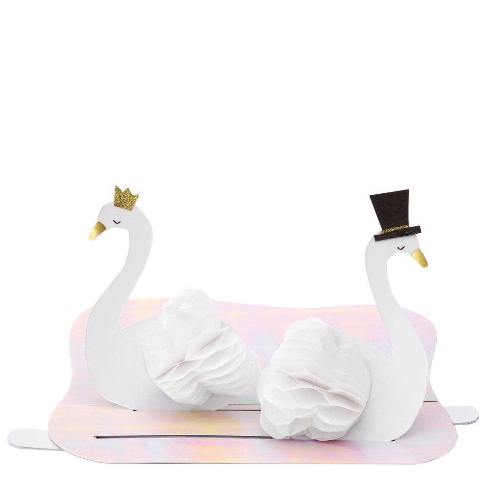 Swan Wedding Interactive Card Bridal & Wedding