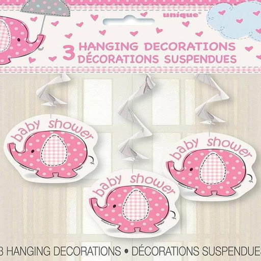 Swirl Deco - 26 Inch - Umbrellaphants Pink