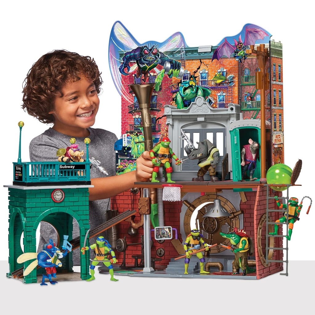 TMNT Movie Sewer Lair  Playset