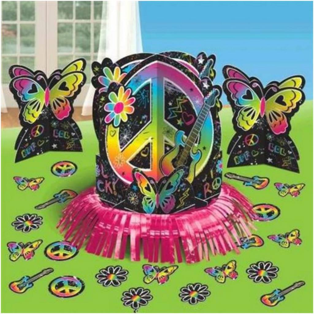 مجموعة تزيين طاولة عيد ميلاد نيون