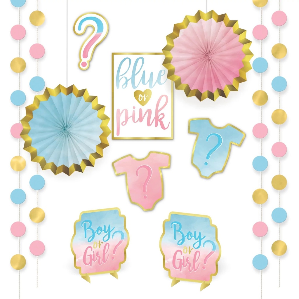 The Big Reveal Room Decorating Kit Gender Reveal