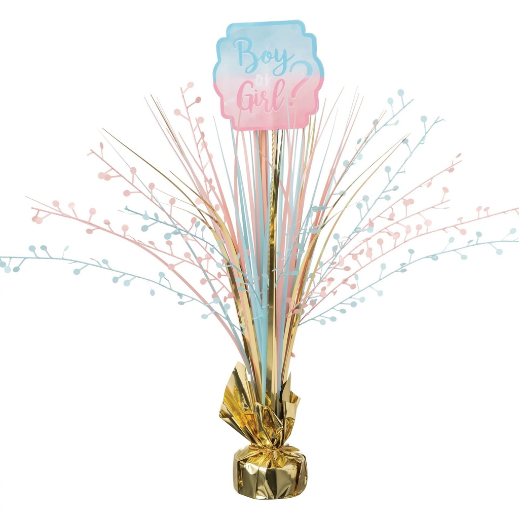 The Big Reveal Spray Centerpiece Gender Reveal