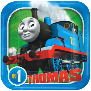 Thomas all aboard-7 Inch Plates 8/pk
