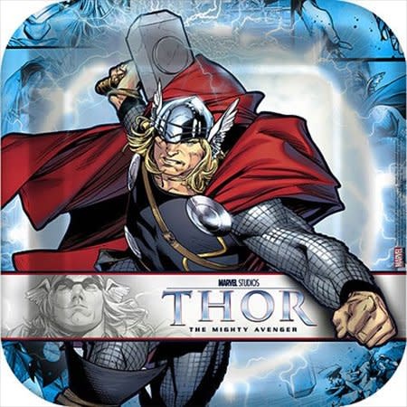 Thor-9 Inch Square Plates 8/pk