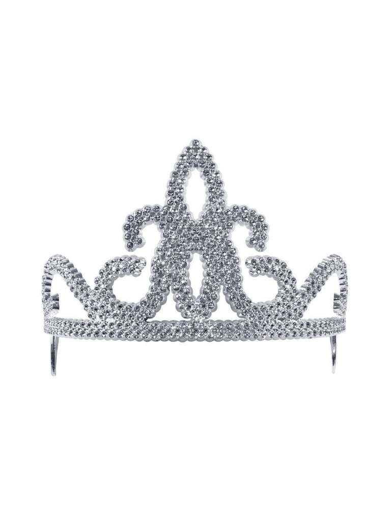 Tiara Plastic Silver Tiaras