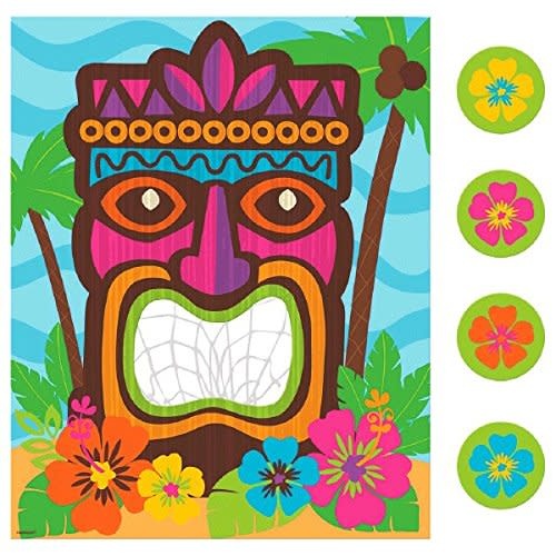 Tiki Disc Toss Hawaiian/Tropical