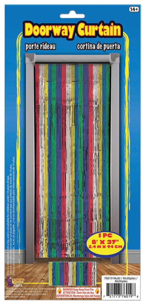 Tinsel Curtain (2.4X0.94) M-Multi