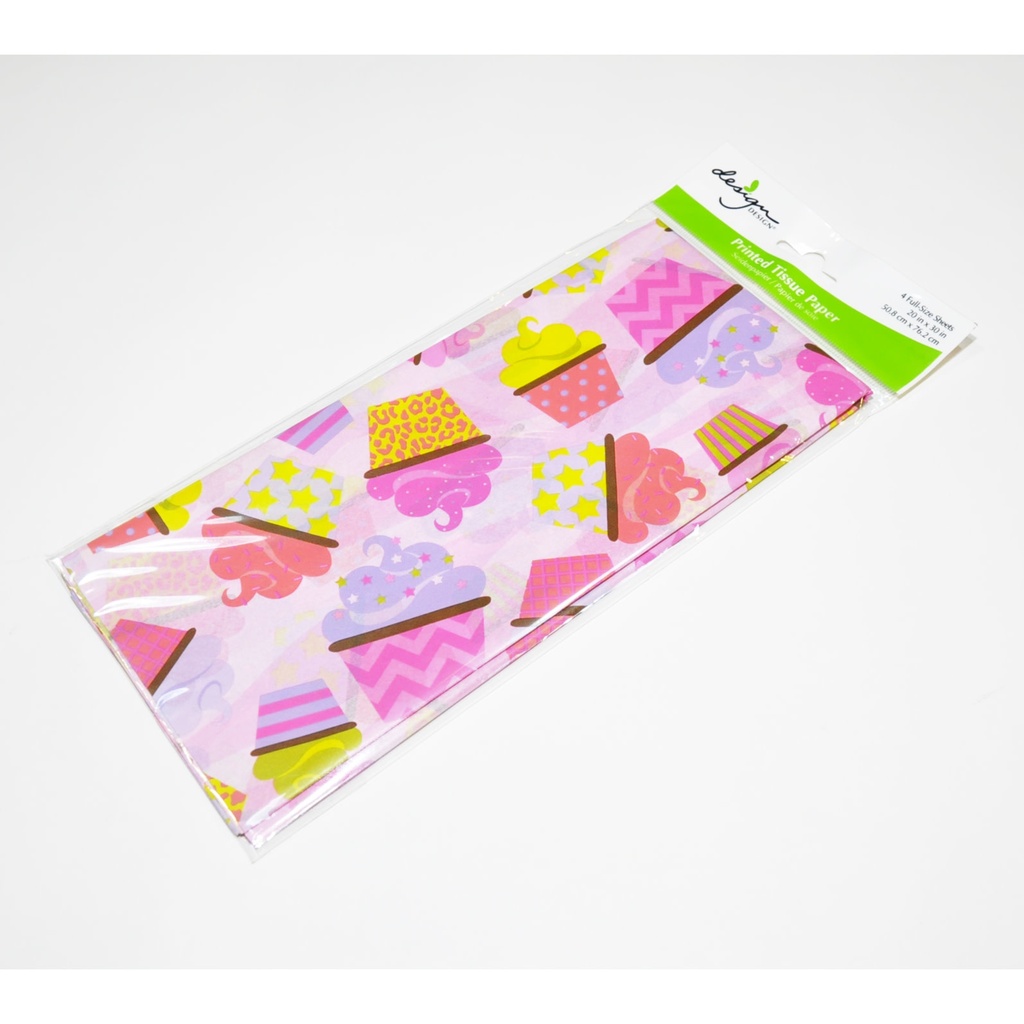 Tissue Paper (20X30) Inches 4/pk - Sassy Cupcakes
