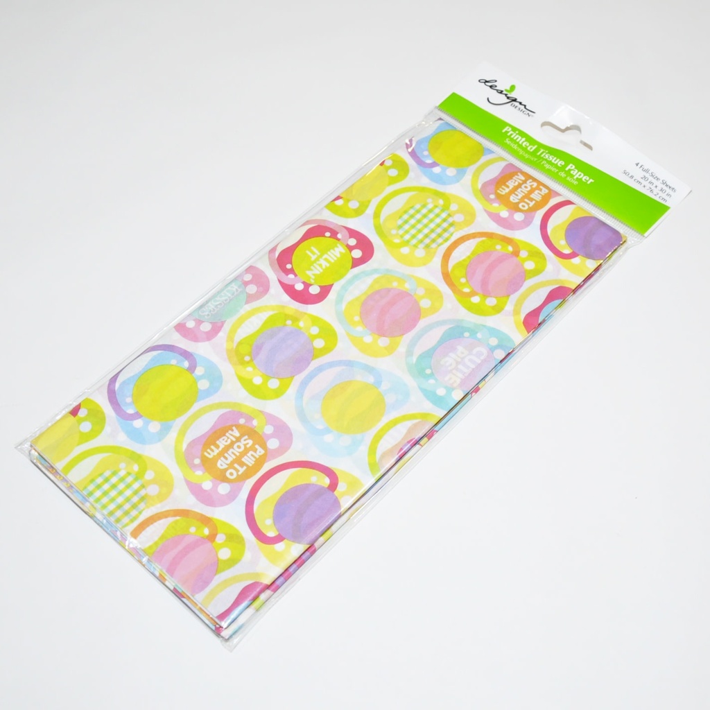 Tissue Paper (20X30) Inches 4/pk- Pacify Me