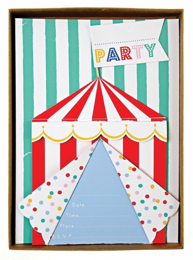 Toot Sweet Spotty - Invitations Circus
