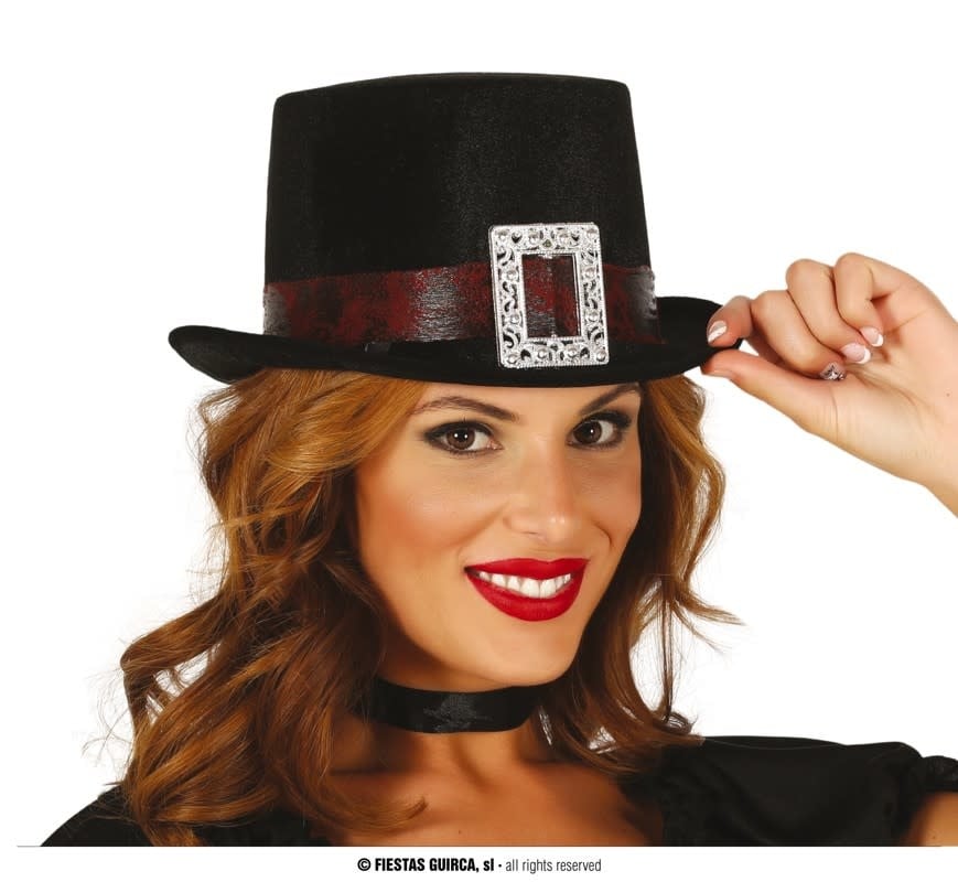 Top Hat Black Velvet