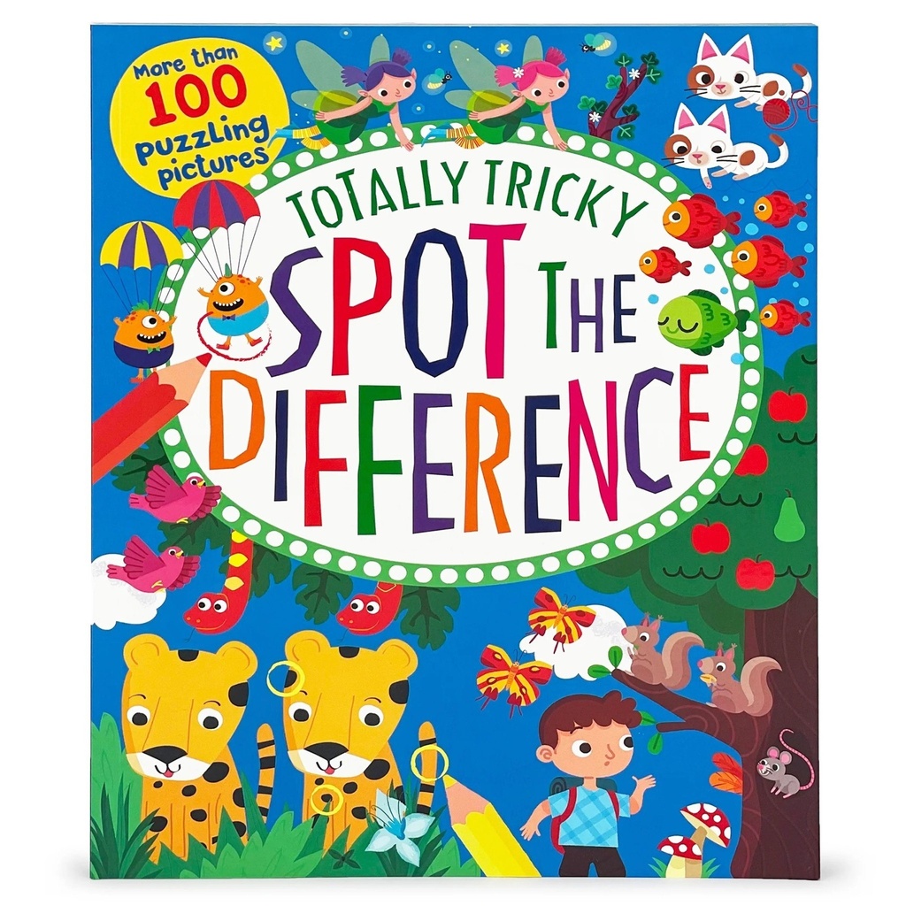 Totally Tricky Spot the Difference Games & Puzzles