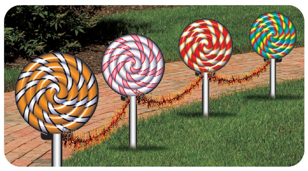 إكليل سياج "الخدعة أو الحلوى" للهالوين