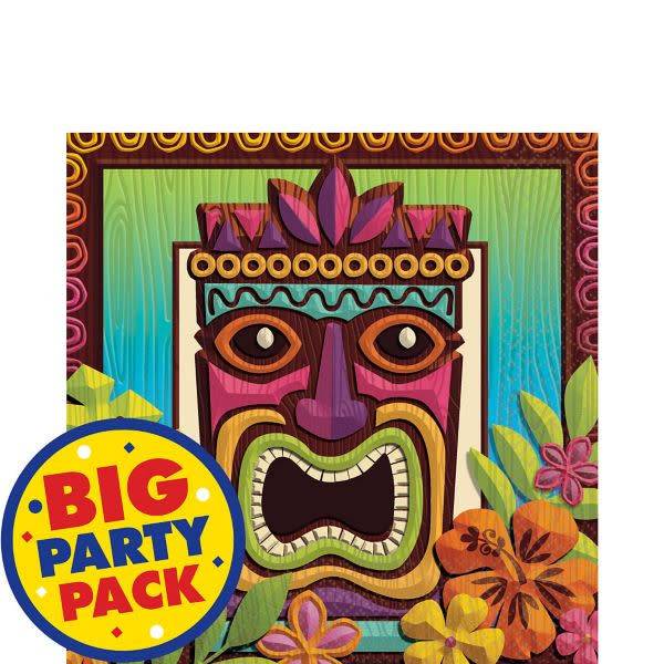 Tropical Tiki-Lunch Napkins 125 Count