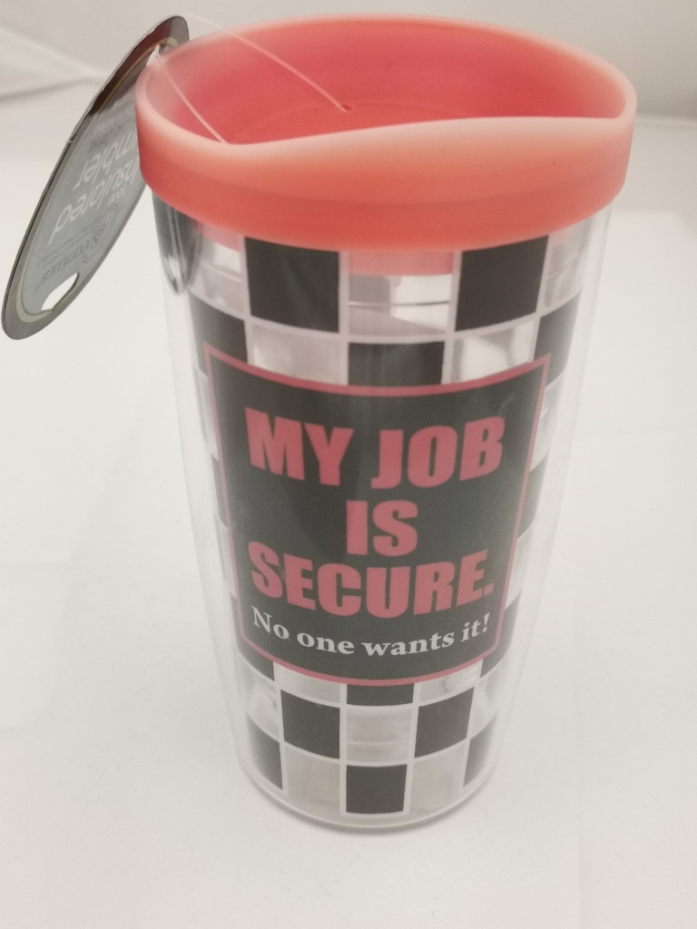 Tumbler-My Job Is Secure Water Bottles