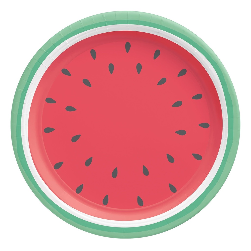 Tutti Frutti Round Plates, 10 1/2"