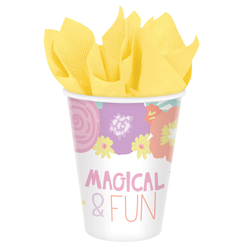 Unicorn Party Cups, 9 oz.