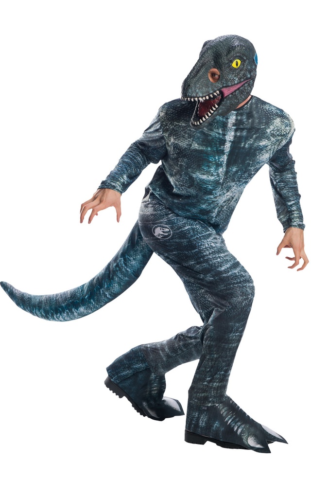 Velociraptor "Blue" Costume Unisex Adult Animal