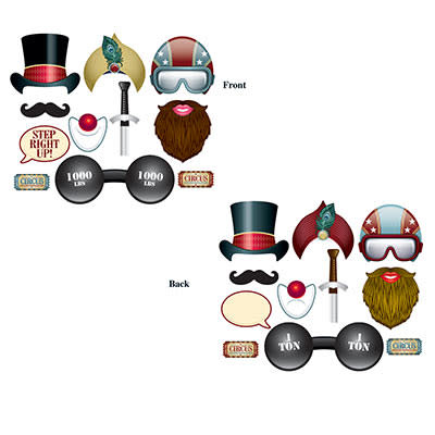 لوحات تصوير السيرك الكلاسيكي المرحة لحفلات السيرك