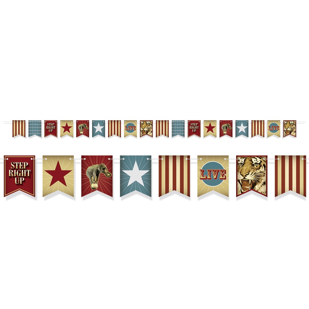 شريط زينة سيرك عتيق