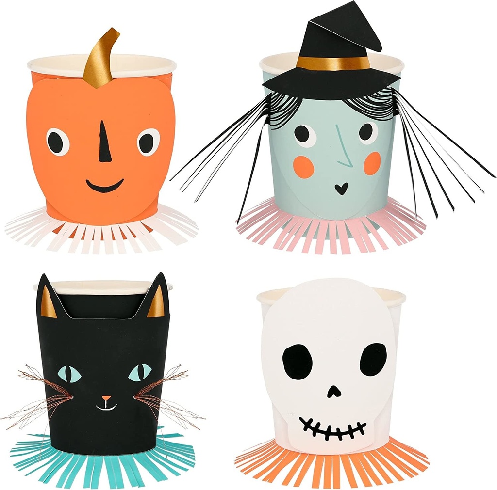 Vintage Halloween Cups Halloween