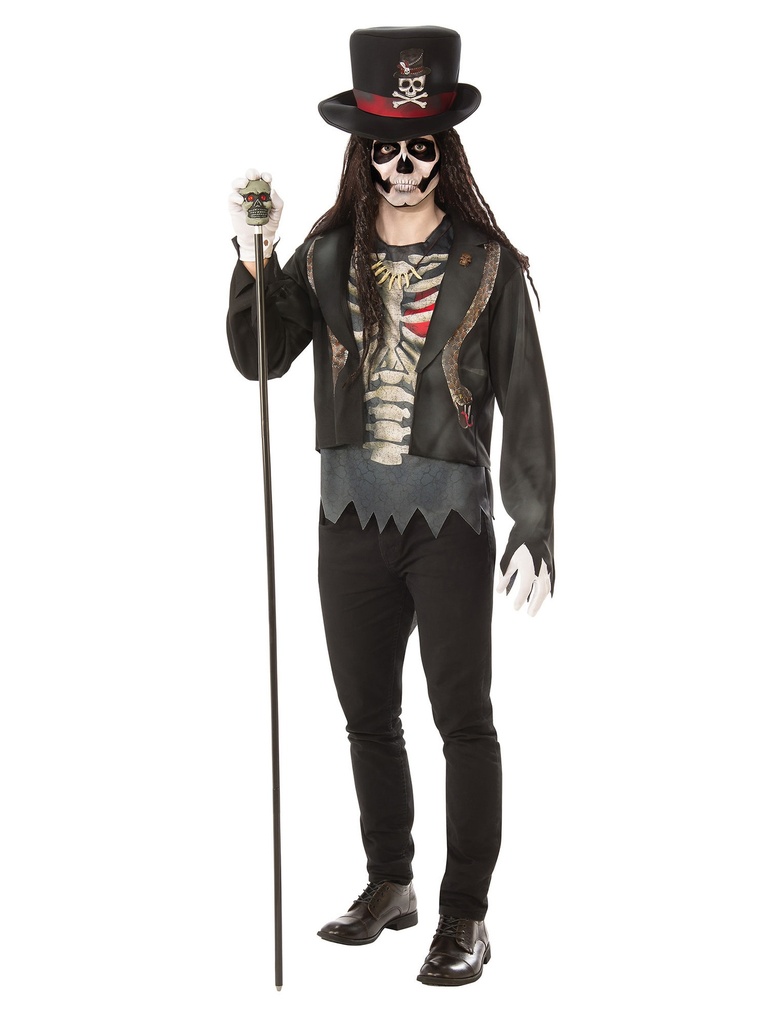 Voodoo Man Costume Devil , Scary