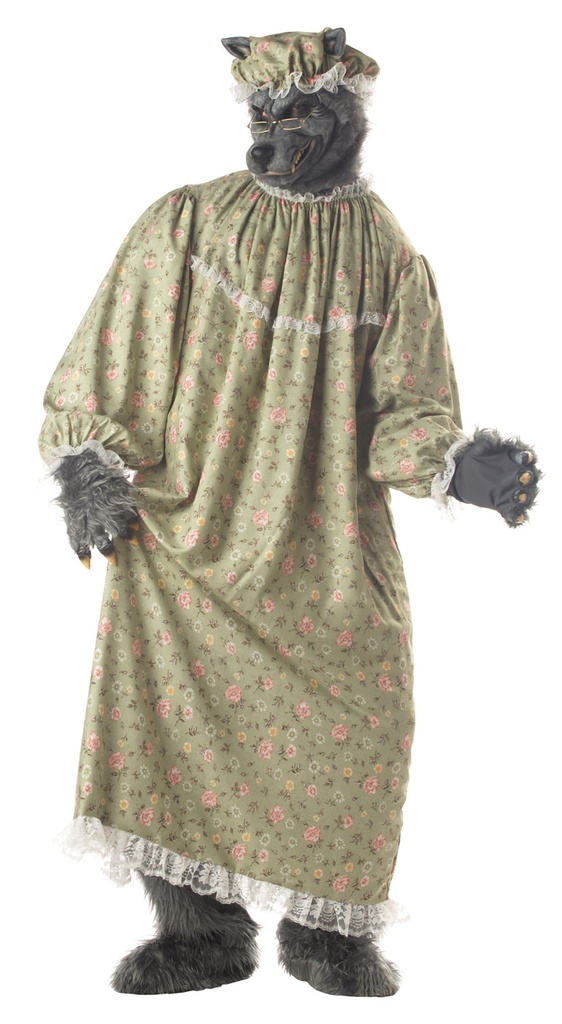 WOLF GRANNY / ADULT Dolls & Storybook