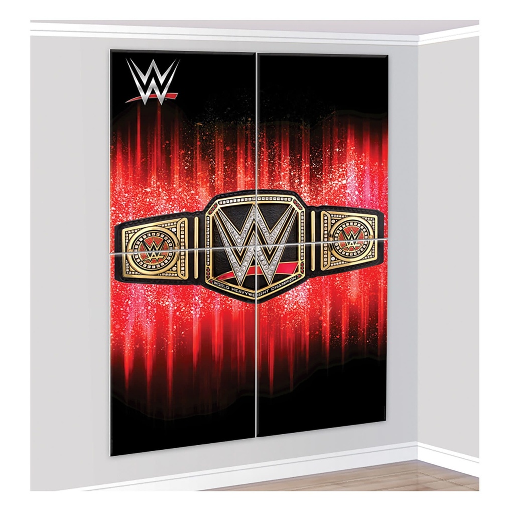 WWE Smash  Scene Setter Wall Decorating Kit
