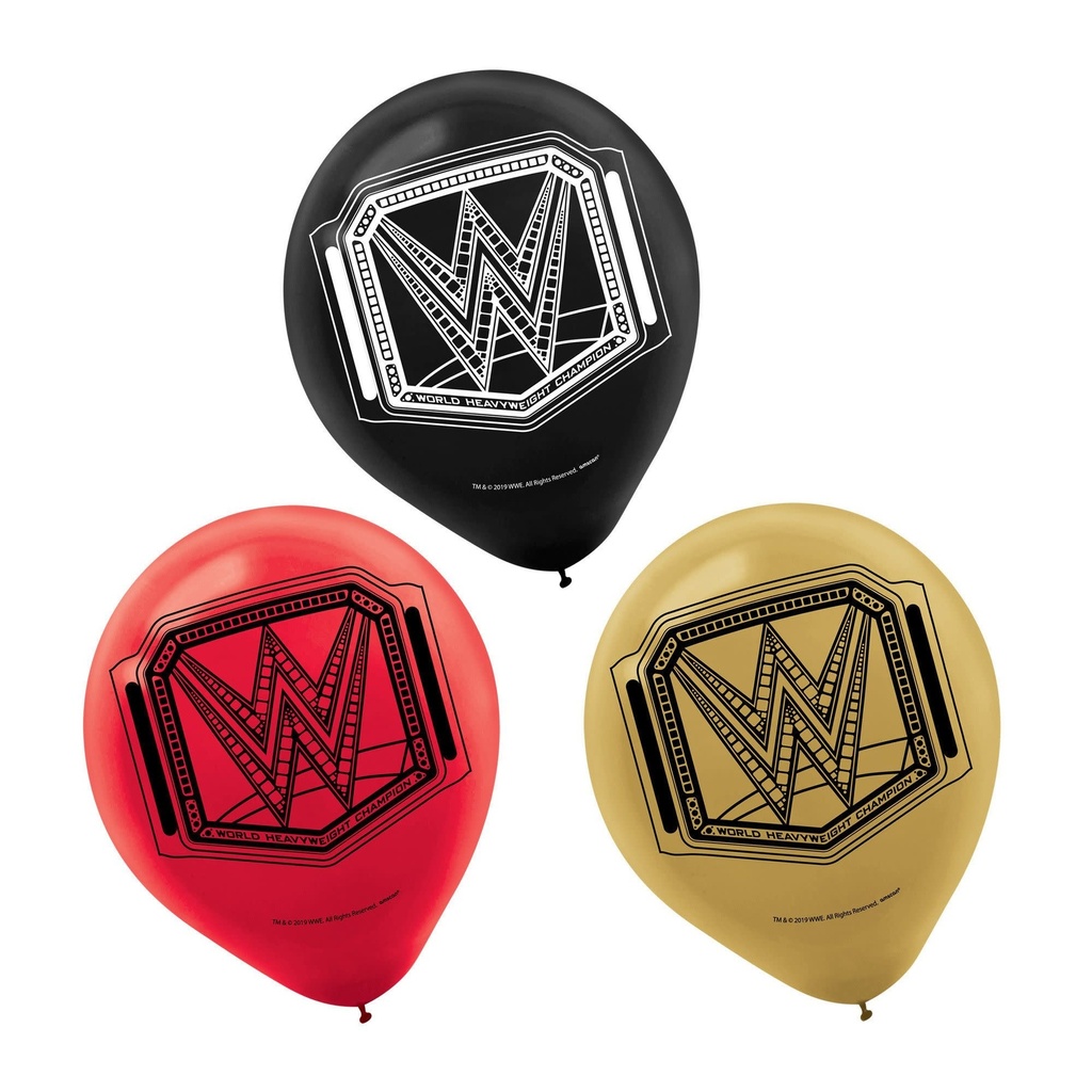 WWE Smash Printed Latex Balloons