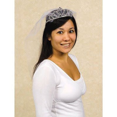 Wedding - Bridal Rhinestone Tiara W.Veil Bridal & Wedding