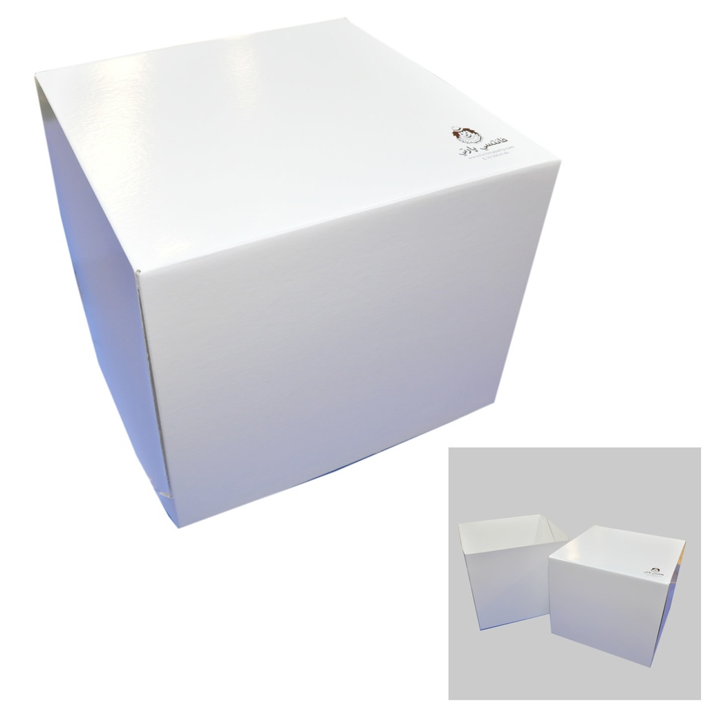 White Box- (12X12X10) Inches