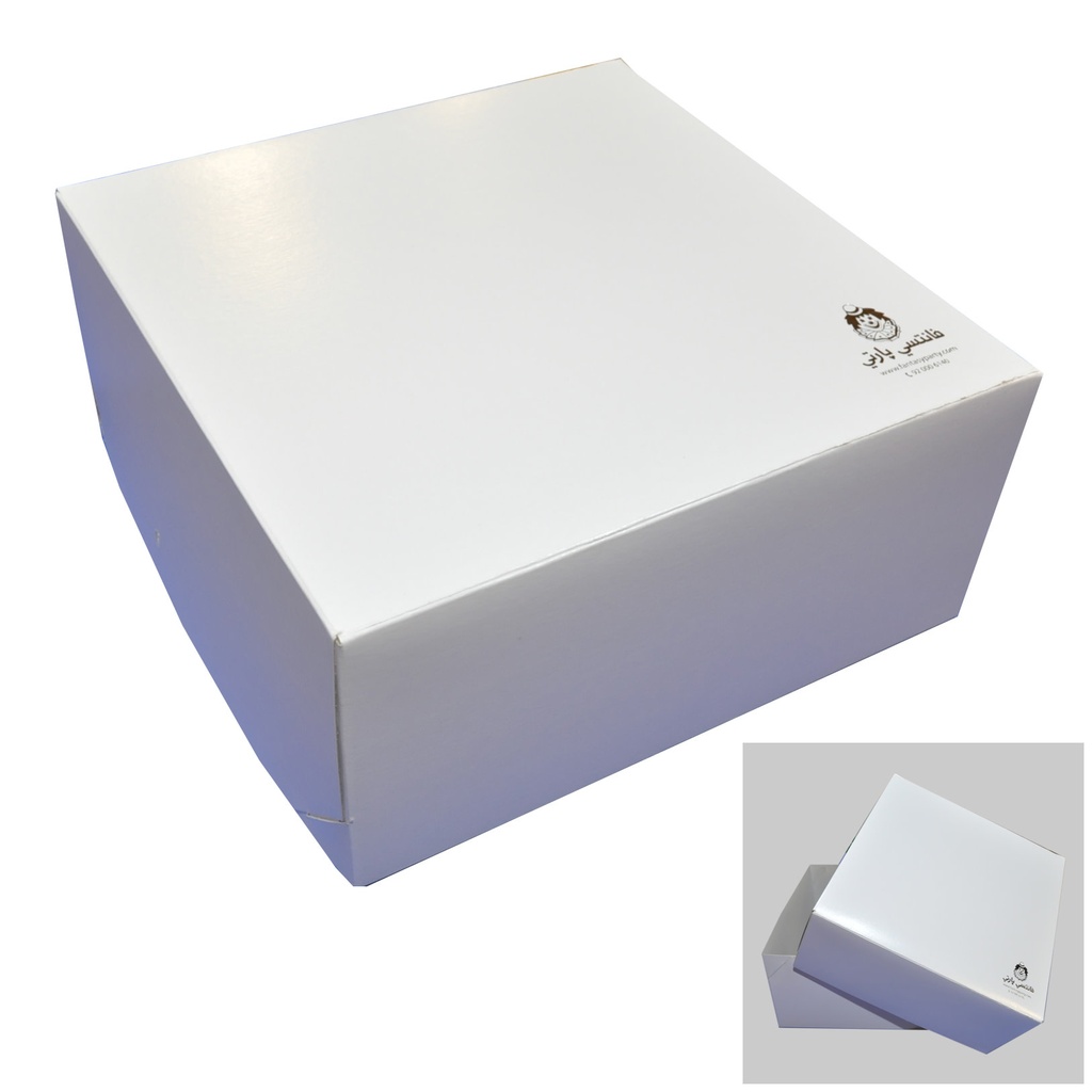 White Box- (12X12X5.5) Inches