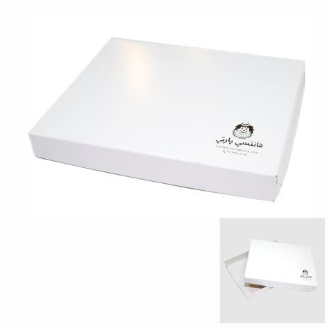 White Box - (10X8X1.25) Inches