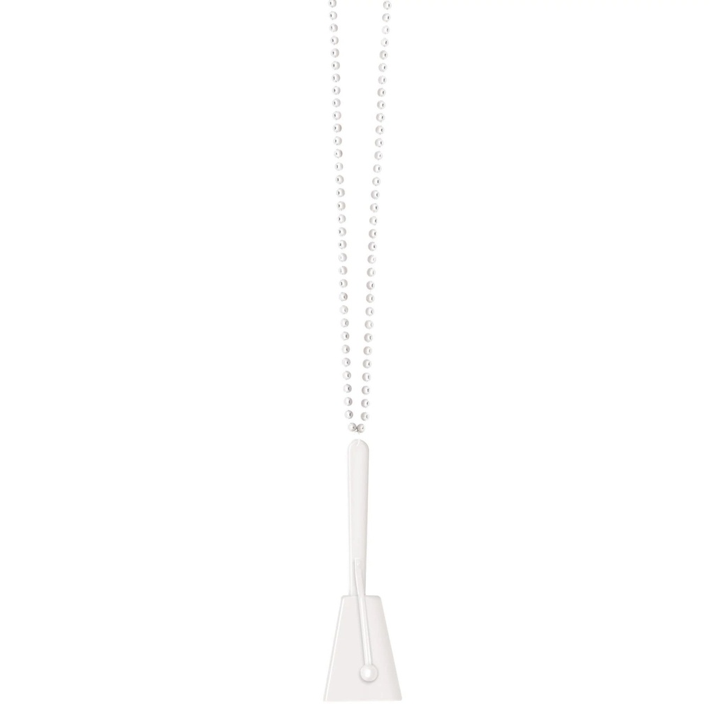 White Clacker Necklace National Day