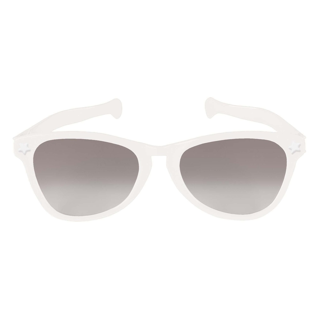 White Jumbo Glasses National Day